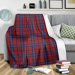 Scottish Wishart Dress Clan Tartan Blanket Tartan Plaid Sherpa Blanket Scottish Plaid Tartan Plaid - ScotsTee - scotstee.com