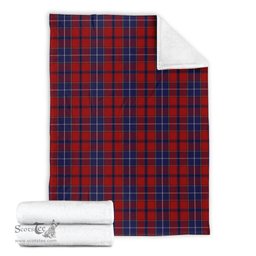 Scottish Wishart Dress Clan Tartan Blanket Tartan Plaid Sherpa Blanket Scottish Plaid Tartan Plaid - ScotsTee - scotstee.com