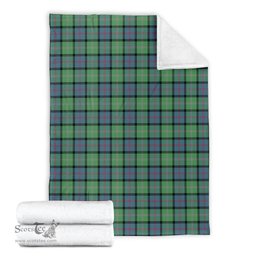 Scottish MacThomas Ancient Clan Tartan Blanket Tartan Plaid Sherpa Blanket Scottish Plaid Tartan Plaid - ScotsTee - scotstee.com