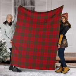 Scottish MacDonell of Keppoch Clan Tartan Blanket Tartan Plaid Sherpa Blanket Scottish Plaid Tartan Plaid - ScotsTee - scotstee.com