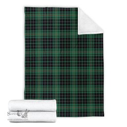 Scottish MacAulay Hunting Ancient Clan Tartan Blanket Tartan Plaid Sherpa Blanket Scottish Plaid Tartan Plaid - ScotsTee - scotstee.com