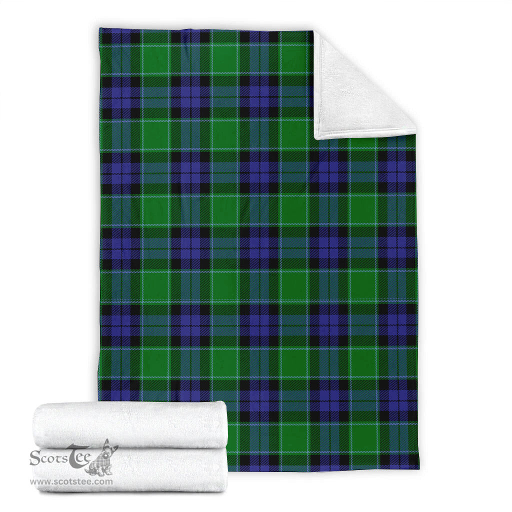 Scottish Monteith Clan Tartan Blanket Tartan Plaid Sherpa Blanket Scottish Plaid Tartan Plaid - ScotsTee - scotstee.com