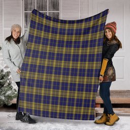Scottish Morris of Wales Clan Tartan Blanket Tartan Plaid Sherpa Blanket Scottish Plaid Tartan Plaid - ScotsTee - scotstee.com