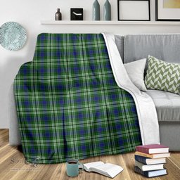 Scottish Mow Clan Tartan Blanket Tartan Plaid Sherpa Blanket Scottish Plaid Tartan Plaid - ScotsTee - scotstee.com
