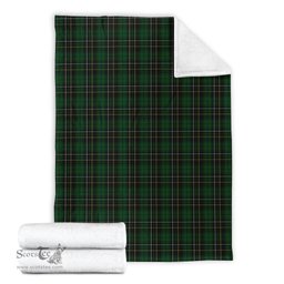 Scottish MacAlpin Clan Tartan Blanket Tartan Plaid Sherpa Blanket Scottish Plaid Tartan Plaid - ScotsTee - scotstee.com
