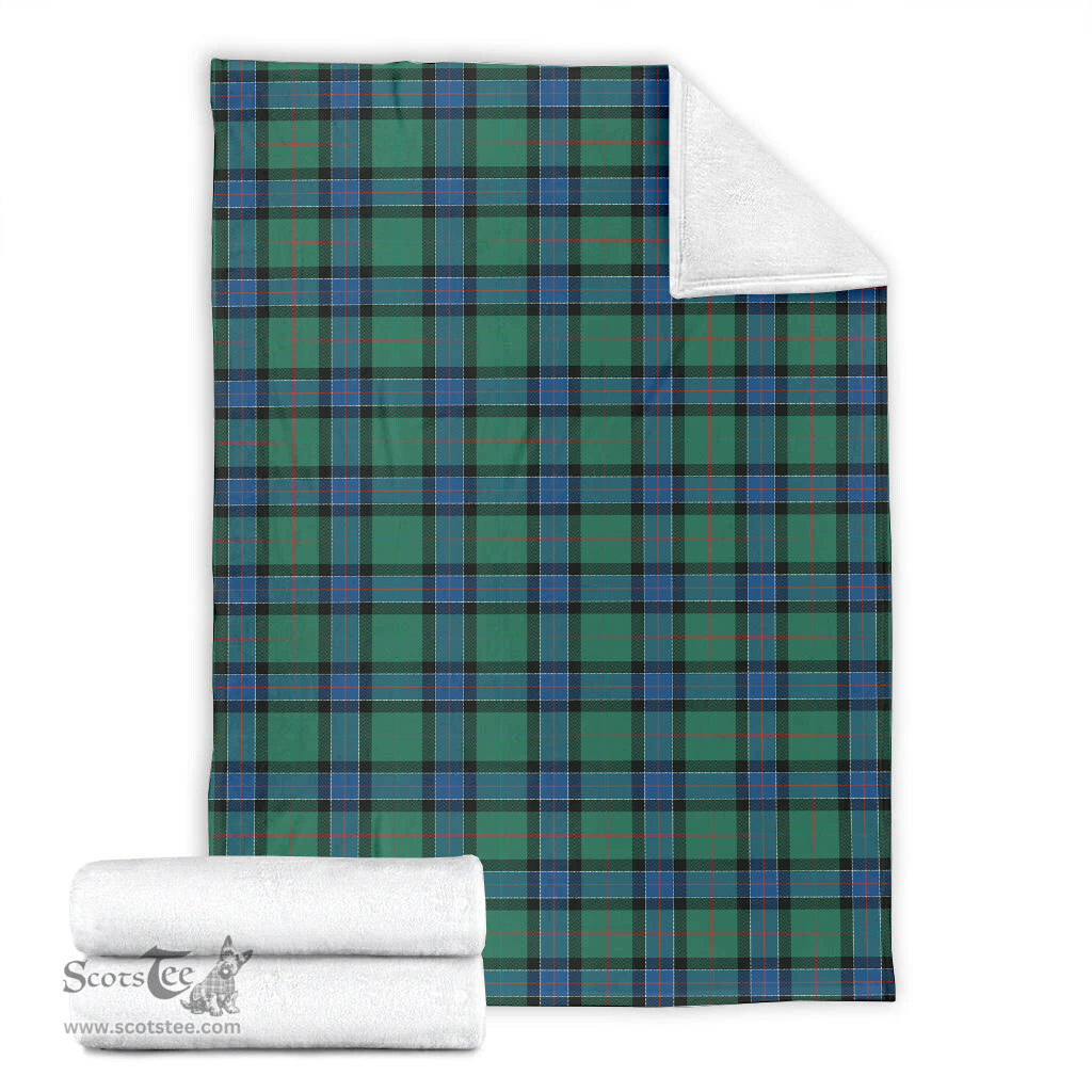 Scottish Sinclair Hunting Ancient Clan Tartan Blanket Tartan Plaid Sherpa Blanket Scottish Plaid Tartan Plaid - ScotsTee - scotstee.com