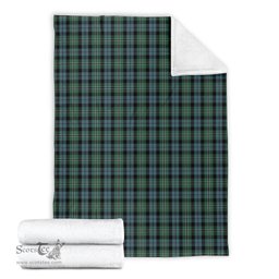 Scottish Melville Clan Tartan Blanket Tartan Plaid Sherpa Blanket Scottish Plaid Tartan Plaid - ScotsTee - scotstee.com