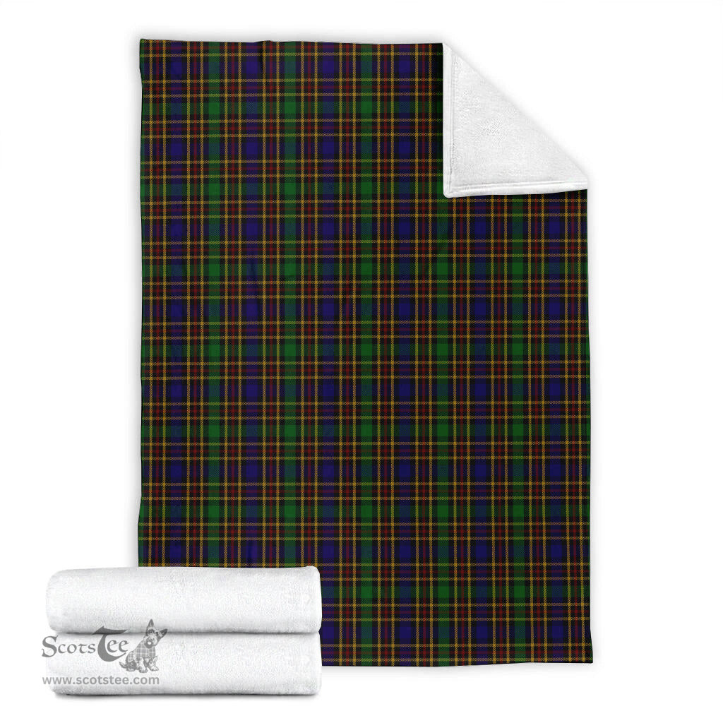 Scottish Vosko Clan Tartan Blanket Tartan Plaid Sherpa Blanket Scottish Plaid Tartan Plaid - ScotsTee - scotstee.com