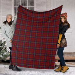 Scottish McClure Clan Tartan Blanket Tartan Plaid Sherpa Blanket Scottish Plaid Tartan Plaid - ScotsTee - scotstee.com
