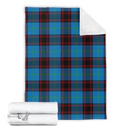 Scottish Wedderburn Clan Tartan Blanket Tartan Plaid Sherpa Blanket Scottish Plaid Tartan Plaid - ScotsTee - scotstee.com