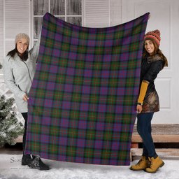 Scottish MacDonell of Glengarry Clan Tartan Blanket Tartan Plaid Sherpa Blanket Scottish Plaid Tartan Plaid - ScotsTee - scotstee.com