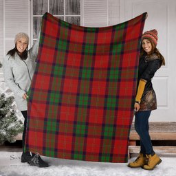 Scottish MacPherson of Cluny Clan Tartan Blanket Tartan Plaid Sherpa Blanket Scottish Plaid Tartan Plaid - ScotsTee - scotstee.com