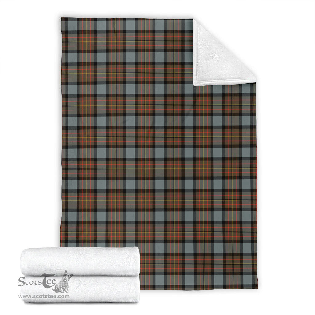 Scottish MacLaren Weathered Clan Tartan Blanket Tartan Plaid Sherpa Blanket Scottish Plaid Tartan Plaid - ScotsTee - scotstee.com