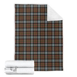 Scottish MacLaren Weathered Clan Tartan Blanket Tartan Plaid Sherpa Blanket Scottish Plaid Tartan Plaid - ScotsTee - scotstee.com