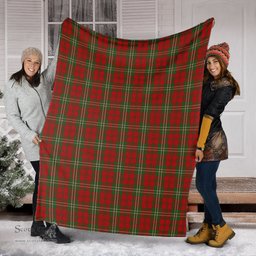 Scottish Scott Clan Tartan Blanket Tartan Plaid Sherpa Blanket Scottish Plaid Tartan Plaid - ScotsTee - scotstee.com
