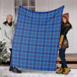 Scottish Mercer Modern Clan Tartan Blanket Tartan Plaid Sherpa Blanket Scottish Plaid Tartan Plaid - ScotsTee - scotstee.com