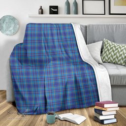 Scottish Mercer Modern Clan Tartan Blanket Tartan Plaid Sherpa Blanket Scottish Plaid Tartan Plaid - ScotsTee - scotstee.com