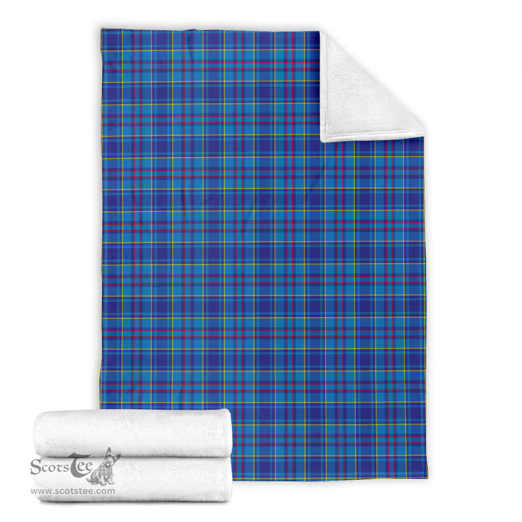 Scottish Mercer Modern Clan Tartan Blanket Tartan Plaid Sherpa Blanket Scottish Plaid Tartan Plaid - ScotsTee - scotstee.com