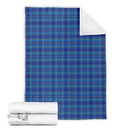 Scottish Mercer Modern Clan Tartan Blanket Tartan Plaid Sherpa Blanket Scottish Plaid Tartan Plaid - ScotsTee - scotstee.com