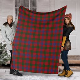Scottish Ross Clan Tartan Blanket Tartan Plaid Sherpa Blanket Scottish Plaid Tartan Plaid - ScotsTee - scotstee.com