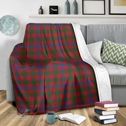 Scottish Ross Clan Tartan Blanket Tartan Plaid Sherpa Blanket Scottish Plaid Tartan Plaid - ScotsTee - scotstee.com