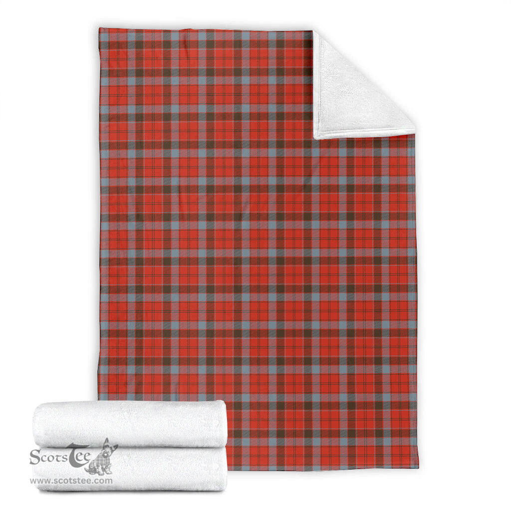 Scottish Robertson Weathered Clan Tartan Blanket Tartan Plaid Sherpa Blanket Scottish Plaid Tartan Plaid - ScotsTee - scotstee.com