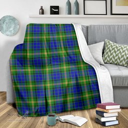 Scottish Maitland Clan Tartan Blanket Tartan Plaid Sherpa Blanket Scottish Plaid Tartan Plaid - ScotsTee - scotstee.com