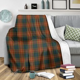Scottish Roscommon County Ireland Clan Tartan Blanket Tartan Plaid Sherpa Blanket Scottish Plaid Tartan Plaid - ScotsTee - scotstee.com