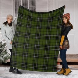 Scottish MacLean Hunting Clan Tartan Blanket Tartan Plaid Sherpa Blanket Scottish Plaid Tartan Plaid - ScotsTee - scotstee.com