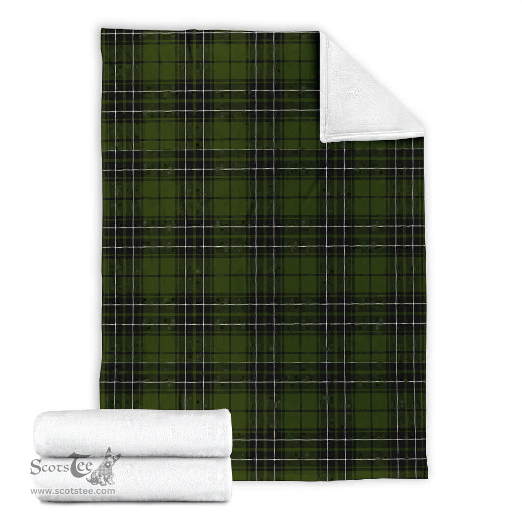 Scottish MacLean Hunting Clan Tartan Blanket Tartan Plaid Sherpa Blanket Scottish Plaid Tartan Plaid - ScotsTee - scotstee.com