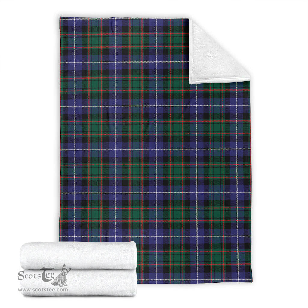Scottish MacRae Hunting Modern Clan Tartan Blanket Tartan Plaid Sherpa Blanket Scottish Plaid Tartan Plaid - ScotsTee - scotstee.com