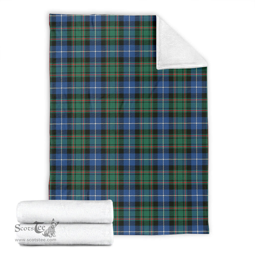 Scottish MacRae Hunting Ancient Clan Tartan Blanket Tartan Plaid Sherpa Blanket Scottish Plaid Tartan Plaid - ScotsTee - scotstee.com
