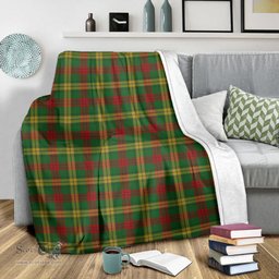 Scottish MacMillan Society of Glasgow Clan Tartan Blanket Tartan Plaid Sherpa Blanket Scottish Plaid Tartan Plaid - ScotsTee - scotstee.com