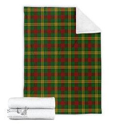 Scottish MacMillan Society of Glasgow Clan Tartan Blanket Tartan Plaid Sherpa Blanket Scottish Plaid Tartan Plaid - ScotsTee - scotstee.com