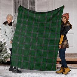 Scottish MacRae Clan Tartan Blanket Tartan Plaid Sherpa Blanket Scottish Plaid Tartan Plaid - ScotsTee - scotstee.com