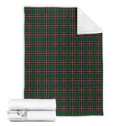 Scottish MacFarlane Hunting Clan Tartan Blanket Tartan Plaid Sherpa Blanket Scottish Plaid Tartan Plaid - ScotsTee - scotstee.com