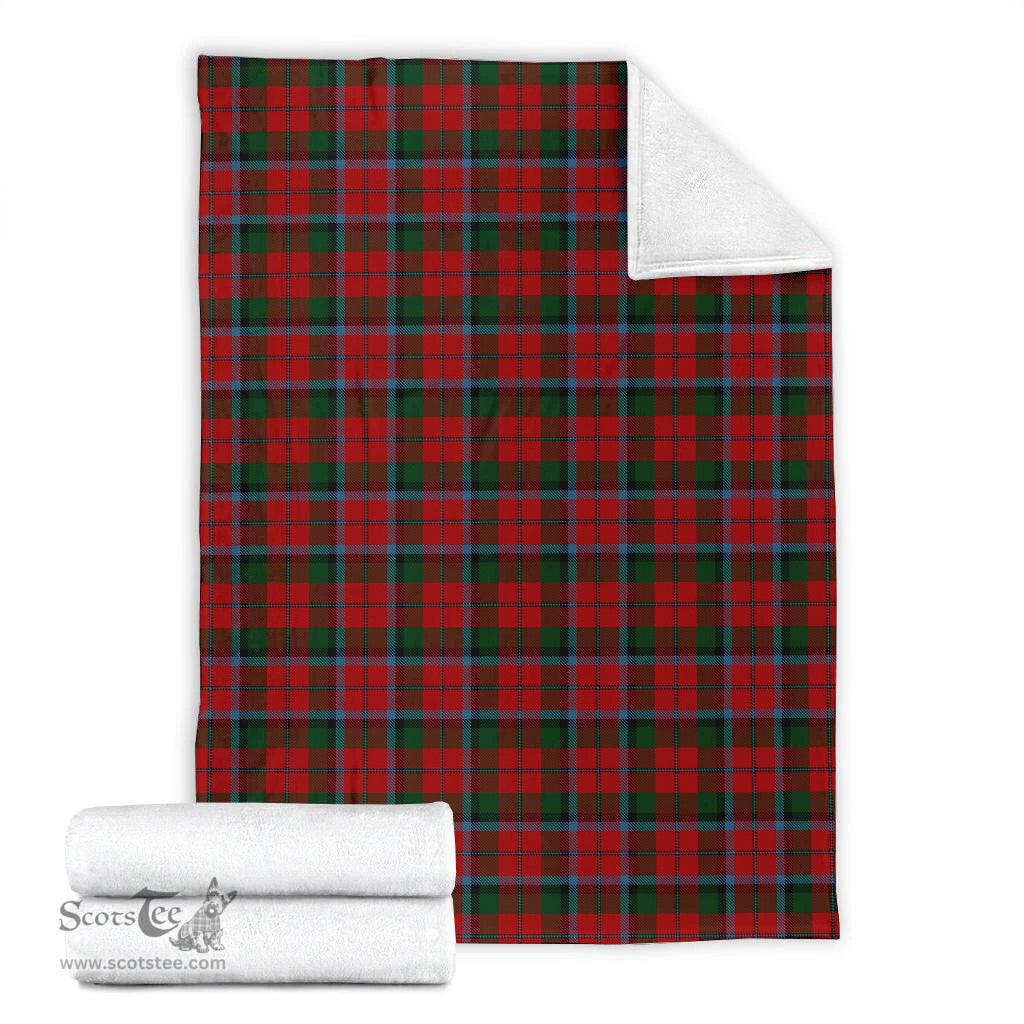 Scottish MacNaughton Clan Tartan Blanket Tartan Plaid Sherpa Blanket Scottish Plaid Tartan Plaid - ScotsTee - scotstee.com