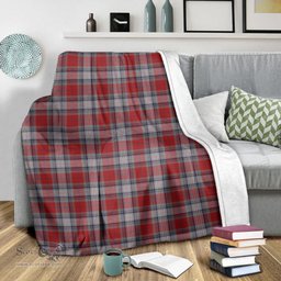 Scottish Warden Clan Tartan Blanket Tartan Plaid Sherpa Blanket Scottish Plaid Tartan Plaid - ScotsTee - scotstee.com
