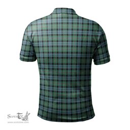 Scottish Melville Ancient Tartan Mens Polo Shirt with Family Crest Scottish Polo Shirt Scottish Plaid Tartan Plaid - ScotsTee - scotstee.com
