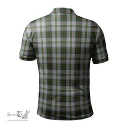 Scottish Taylor Dress Tartan Mens Polo Shirt with Family Crest Scottish Polo Shirt Scottish Plaid Tartan Plaid - ScotsTee - scotstee.com