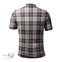 Scottish MacPherson Dress Ancient Tartan Mens Polo Shirt with Family Crest Scottish Polo Shirt Scottish Plaid Tartan Plaid - ScotsTee - scotstee.com