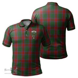Scottish MacPhail Blue Bands Tartan Mens Polo Shirt with Family Crest Scottish Polo Shirt Scottish Plaid Tartan Plaid - ScotsTee - scotstee.com