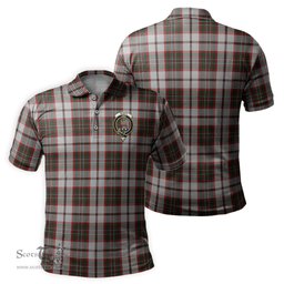 Scottish Scott Dress Tartan Mens Polo Shirt with Family Crest Scottish Polo Shirt Scottish Plaid Tartan Plaid - ScotsTee - scotstee.com
