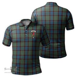 Scottish MacNicol Hunting Tartan Mens Polo Shirt with Family Crest Scottish Polo Shirt Scottish Plaid Tartan Plaid - ScotsTee - scotstee.com