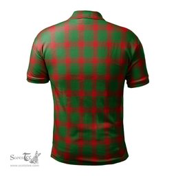 Scottish Middleton Modern Tartan Mens Polo Shirt with Family Crest Scottish Polo Shirt Scottish Plaid Tartan Plaid - ScotsTee - scotstee.com