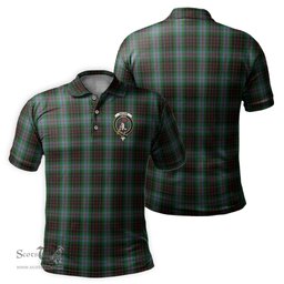 Scottish Brodie Hunting Tartan Mens Polo Shirt with Family Crest Scottish Polo Shirt Scottish Plaid Tartan Plaid - ScotsTee - scotstee.com