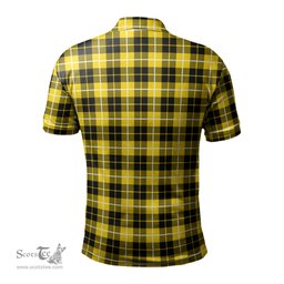 Scottish Barclay Dress Modern Tartan Mens Polo Shirt with Family Crest Scottish Polo Shirt Scottish Plaid Tartan Plaid - ScotsTee - scotstee.com