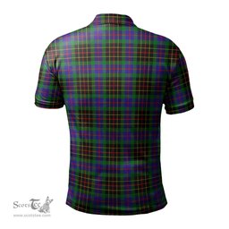 Scottish Brodie Hunting Modern Tartan Mens Polo Shirt with Family Crest Scottish Polo Shirt Scottish Plaid Tartan Plaid - ScotsTee - scotstee.com
