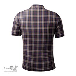 Scottish Cameron of Erracht Dress Tartan Mens Polo Shirt with Family Crest Scottish Polo Shirt Scottish Plaid Tartan Plaid - ScotsTee - scotstee.com