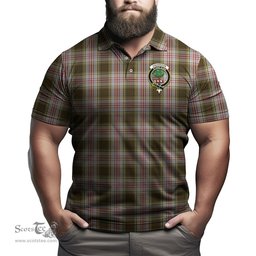 Scottish Anderson Dress Tartan Mens Polo Shirt with Family Crest Scottish Polo Shirt Scottish Plaid Tartan Plaid - ScotsTee - scotstee.com